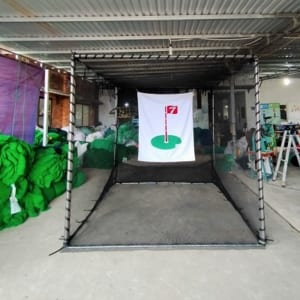 KHUNG LƯỚI TẬP GOLF DI ĐỘNG - MÀU ĐEN